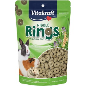 VitaKraft Nibble Rings Small Animal Treats, 10.5 oz, 20390