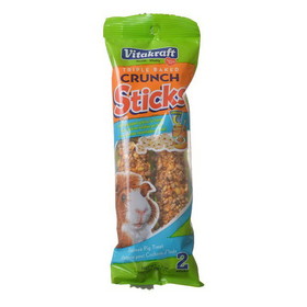 Vitakraft Guinea Pig Crunch Sticks with Popped Grains & Honey, 2 Pack - (2.5 oz), 25758