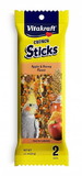 Vitakraft Crunch Sticks Apple & Honey Cockatiels Treats, 2 Pack, 31693