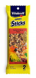Vitakraft Crunch Sticks Apricot & Cherry Conure Treats, 2 Pack, 31695