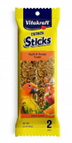 Vitakraft Crunch Sticks Apple & Orange Conure Treats, 2 Pack, 31697