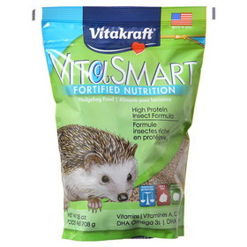 Vitakraft VitaSmart Hedgehog Food - High Protein Insect Formula, 1.5 lbs, 34792