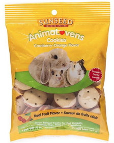 Sunseed AnimaLovens Cranberry Orange Cookies for Small Animals, 4 oz, 36022