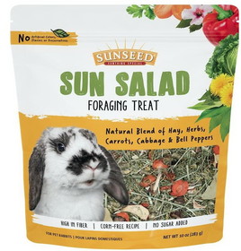 Sunseed Sun Salad Rabbit Foraging Treat, 10 oz , 36065