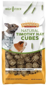 Sunseed Natural Timothy Hay Cubes, 16 oz, 36135