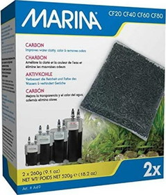 Marina Canister Filter Replacement Carbon, 2 count, A49
