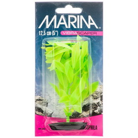 Marina Vibrascaper Hygrophilia Plant - Green DayGlo, 5" Tall, PP543