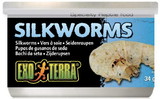 Exo Terra Canned Silkworms Specialty Reptile Food, 1.2 oz, PT1954
