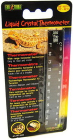 Exo Terra Liquid Crystal Wide Range Thermometer, Wide Range Thermometer, PT2455