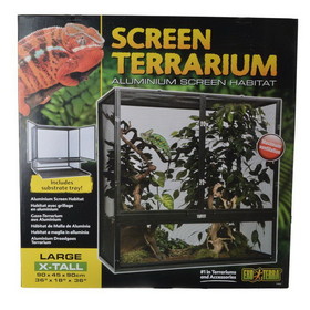 Exo Terra Screen Terrarium, Large X-Tall - (36"L x 18"W x 36"H), PT2679