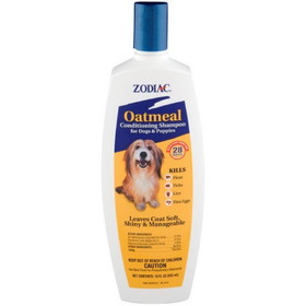 Zodiac Oatmeal Conditioning Shampoo for Dogs & Puppies, 18 oz, 100502209
