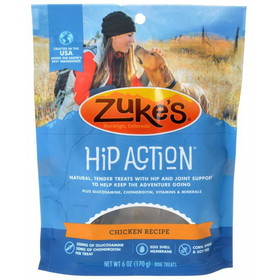 Zukes Hip Action Hip & Joint Supplement Dog Treat