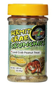 Zoo Med Hermit Crab Crunchies Natural Peanut Treat, 1.85 oz, HC-60