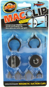 Zoo Med Aquatic MagClip Magnet Suction Cups, MagClip Magnet Suction Cups, MS-1