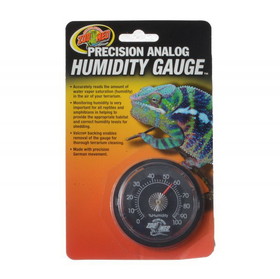 Zoo Med Precision Analog Reptile Humidity Gauge, Analog Reptile Humidity Gauge, TH-21