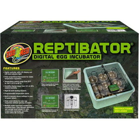 Zoo Med ReptiBator Digital Egg Incubator, 55 Watt (18"L x 18"W x 9.5"H), RI-10