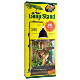 Zoo Med Reptile Lamp Stand, 36" Max Height  - 15" Max Horizontal Arm Length, LF-20