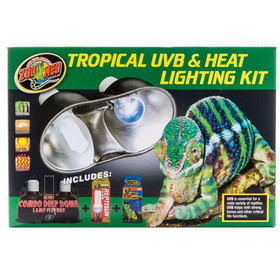 Zoo Med Tropical UVB & Heat Lighting Kit, Lighting Combo Pack, LF-30