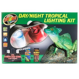 Zoo Med Day & Night Tropical Lighting Kit, Lighting Combo Pack, LF-33