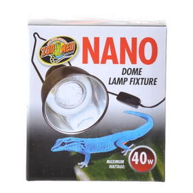 Zoo Med Nano Dome Lamp Fixture, 40 Watt - (4" Diameter), LF-35