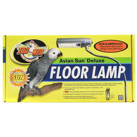 Zoo Med Avian AvianSun Deluxe Floor Lamp, Adjustable Avian Floor Lamp, AFL-10