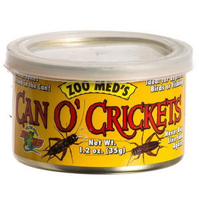 Zoo Med Can O' Crickets, 1.2 oz, ZM-41