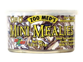 Zoo Med Can O Mini Mealies Pet Food, 1.2 oz, ZM-47