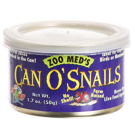 Zoo Med Can O' Snails, 1.2 oz (15-30 Snails), ZM-49