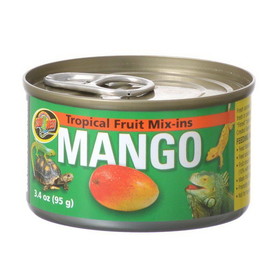 Zoo Med Tropical Fruit Mix-ins Mango Reptile Treat, 4 oz, ZM-150