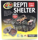 Zoo Med Repti Shelter 3 in 1 Cave Small, 1 count , RC-31