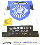 ZuPreem Primate Dry Diet Animal Food, 20 lbs, 36985