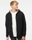 Independent Trading Co. EXP40SHZ Sherpa Lined Zip Hooded Sweatshirt