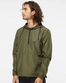 Independent Trading Co. EXP54LWP Lightweight Pullover Windbreaker Anorak Jacket