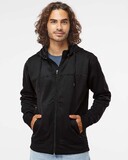 Independent Trading Co. EXP80PTZ Poly-Tech Zip Hooded Sweatshirt