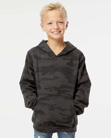 Independent Trading Co. SS4001Y Youth Midweight Pullover Hooded Sweatshirt