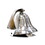 India Overseas Trading AL1843R Aluminum Ship Bell Small w/ Rope