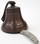 India Overseas Trading AL 1844 Antique Bronze Aluminum Ship Bell with Rope, 6"