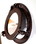 India Overseas Trading AL 4859C Rust Aluminum Porthole with Mirror, 9"