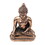 India Overseas Trading AL 50332 Aluminum Buddha Statue w Brass Finish