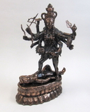 India Overseas Trading AL50424 Aluminum Statue - KALI Copper Finish