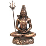 India Overseas Trading AL 7294 Aluminum Shankar Statue