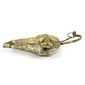 India Overseas Trading BR 1632 Brass Aladdin Magic Lamp 6"