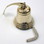 India Overseas Trading BR 18454 Gold Finish Brass Ship Bell with Rope, 6"