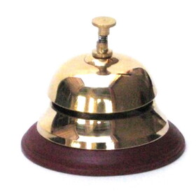 India Overseas Trading BR 1856 Brass Table Bell