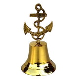 India Overseas Trading BR 1878 Brass Bell, Anchor