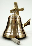 India Overseas Trading BR1880A Brass "COLUMBUS" Anchor Bell
