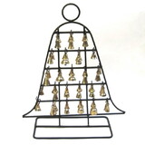 India Overseas Trading BR 1885 Iron Bell Stand with Brass Bells