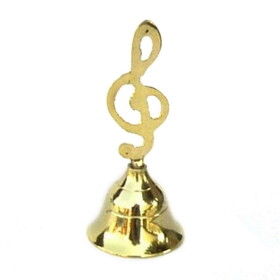 India Overseas Trading BR 18902 Brass Music Bell, C BX
