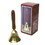 India Overseas Trading BR 18903 Wood Handled Brass Bell C BX