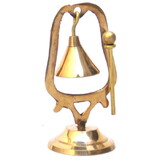 India Overseas Trading BR 1968 Dinner Gong w Mallet, C BX